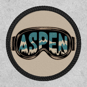 Goggles Aspen Snowmass Colorado ski resort gifts Patch