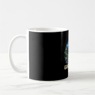 Gogh hiking funny hiker starry night art van gogh coffee mug