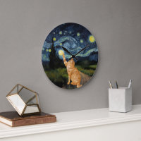 Gogh Kitty Starry Night Cat