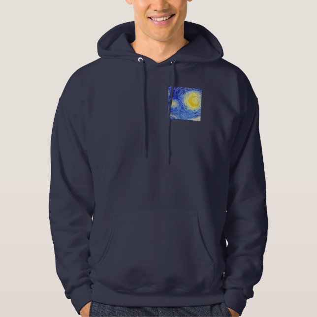 Gogh , "Starry Night" Hoodie (Front)