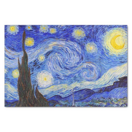 Gogh  Starry Night Tissue Paper