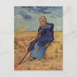 Gogh, Vincent Willem van Die Hirtin 1889 Technique Postcard<br><div class="desc">Gogh, Vincent Willem van Die Hirtin 1889 Technique ?l auf Leinwand 53 ? 41, 5 cm vggallery: 52.7 x 40.7 Current location Sammlung Baron von Hirsch Tel Aviv Museum, loaned by Moshe Mayer, Geneva Tel Aviv Notes According there exists only one version of this sujet. The Yorck Project: 10.000 Meisterwerke...</div>