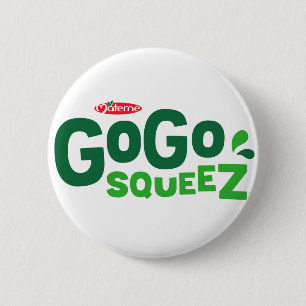 GoGo squeeZ logo Pinback Button