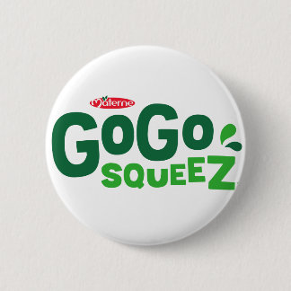 GoGo squeeZ logo Pinback Button