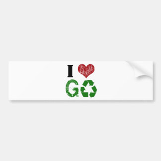 GOGREEN BUMPER STICKER