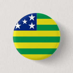 Goiás, Brazilian state flag button