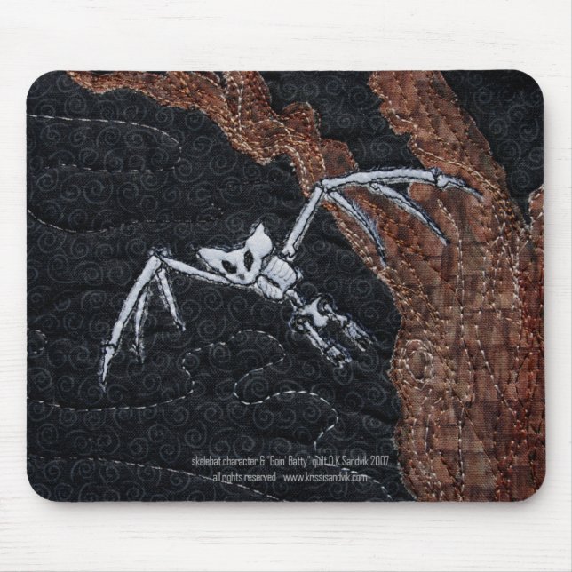 Goin' Batty Mousepad (Front)