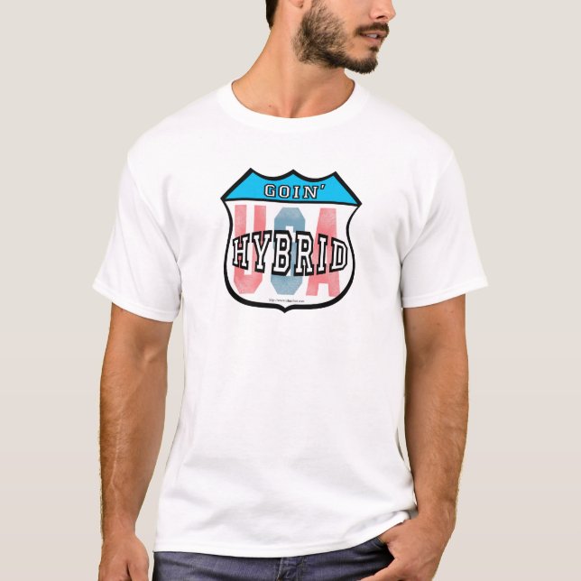 Goin Hybrid Drive My Car USA T-Shirt (Front)