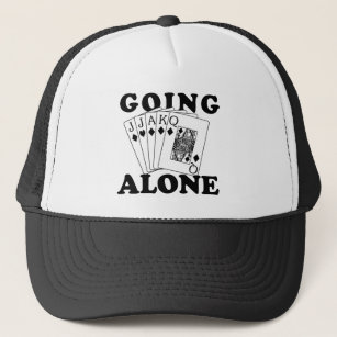 Going Alone Trucker Hat