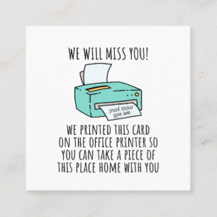 Going Away Card for Coworker or Boss, Funny Going 