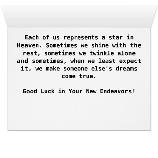 Going away card for someone you're happy to see go (Inside Horizontal (Bottom))