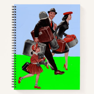 going away for vacation notebook