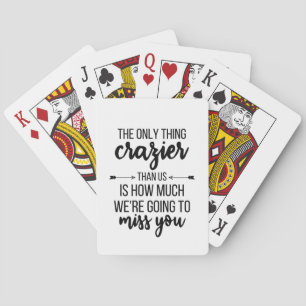 Going Away Gift, Boss Leaving, Best Friend Gift, F Poker Cards