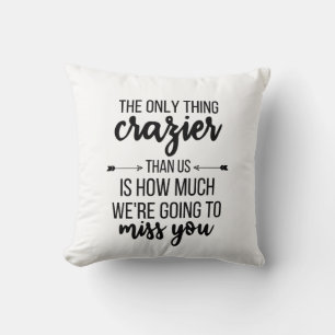 Going Away Gift, Boss Leaving, Best Friend Gift, Throw Pillow
