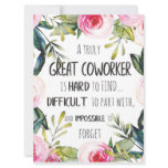 Going Away gift for coworker Leaving Gift Goodbye Card Going Away gift for coworker Leaving Gift Goodbye Card