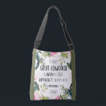 Going Away gift for coworker Leaving Gift Goodbye Crossbody Bag<br><div class="desc">Going Away gift for coworker Leaving Gift Goodbye gift - great quote - art prints on various materials. A great gift idea to brighten up your home. Also buy this artwork on phone cases, apparel, mugs, pillows and more. Poster and Art Print on clothing and for your wall – various...</div>