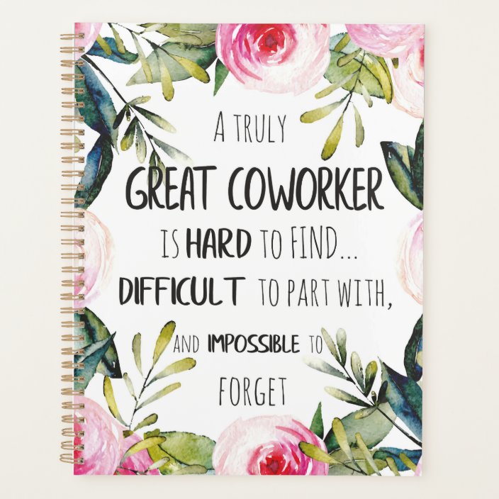 Going Away Gift For Coworker Leaving Gift Goodbye Planner Zazzle Com