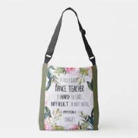 Going away gift for Dance teacher Thank you quote