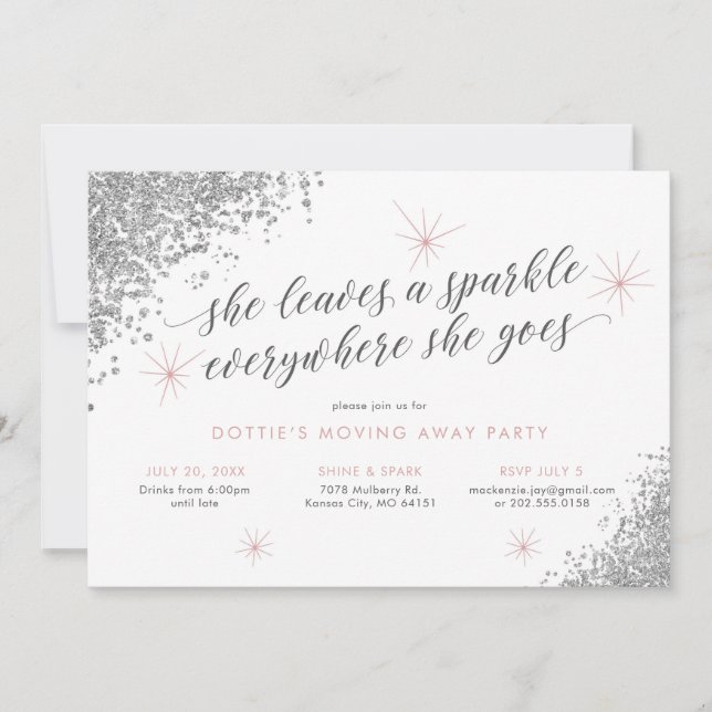 Going Away Invitation (Front)