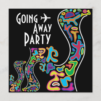 Going Away Party Invitation Card