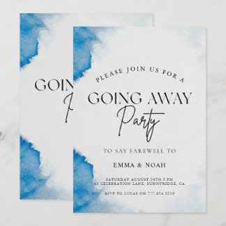 Going Away Party Invitation Printable Template