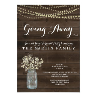 going away party invitations