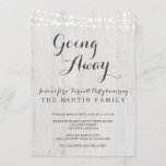 Going Away Party Invitation | Rustic Romantic