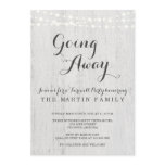 Going Away Party Invitation | Rustic Romantic Going Away Party Invitation | Rustic Romantic