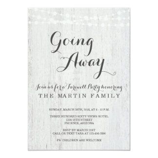 going away party invitations