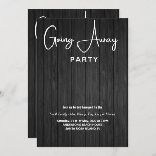 going away party invitations