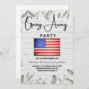 going away party invitations