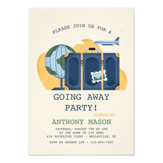 Going Away Party Invitations | Zazzle.com