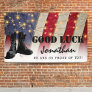 Going Away Soldier | Military US Flag Banner