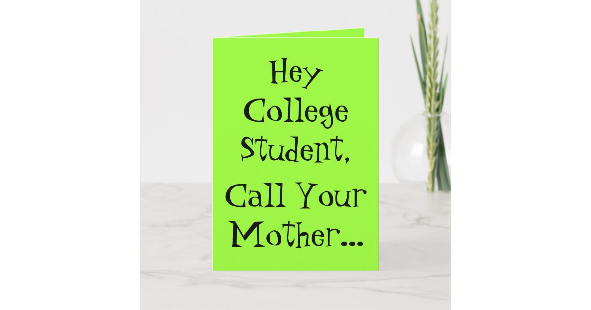 Going Away to College Card | Zazzle.com