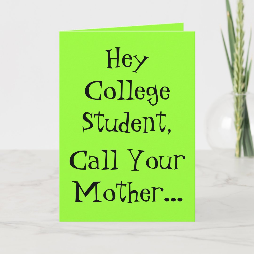 Going Away to College Card Zazzle