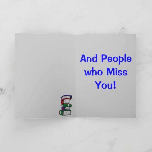 Going Away to College Greeting Card | Zazzle