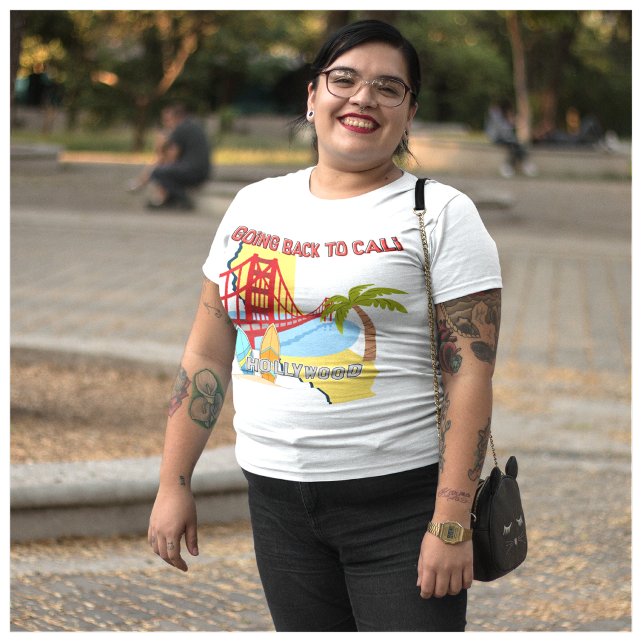 Going Back to Cali Women's Plus Size T-Shirt (Going Back to Cali)