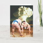 Going Ballistic Birthday Card<br><div class="desc">Trump vs Kim Jong-un think the Birthday Child is Da Bomb!

https://www.zazzle.com/going_ballistic_birthday_card-137295729318958029
https://zazzle.cathyhull.com*</div>