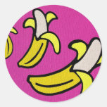 &quot;Going Bananas&quot; Classic Round Sticker