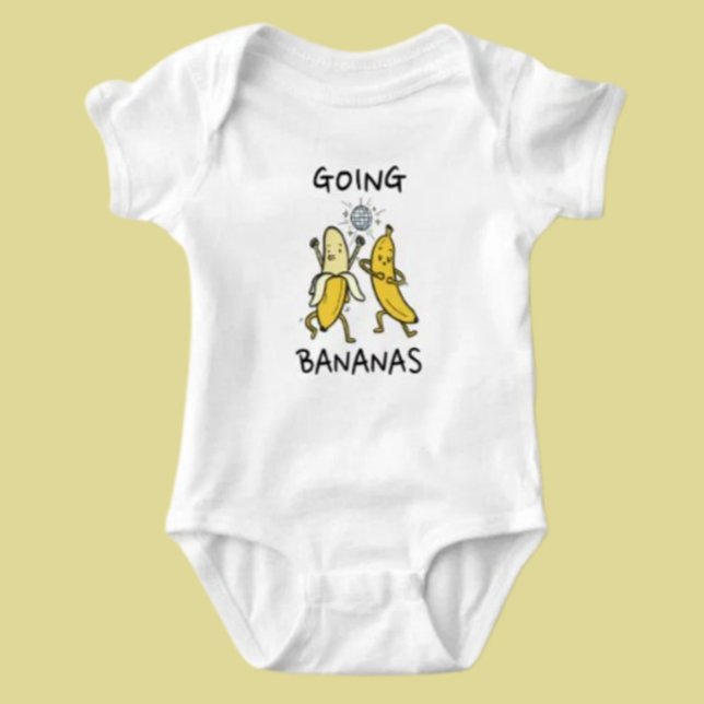 Going Bananas Dancing Bananas Baby Bodysuit (Creator Uploaded)
