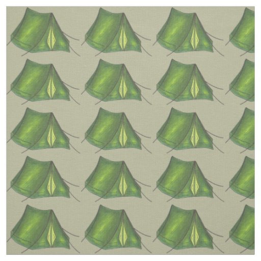 Going Camping Campground Pitch A Tent Camp Green Fabric