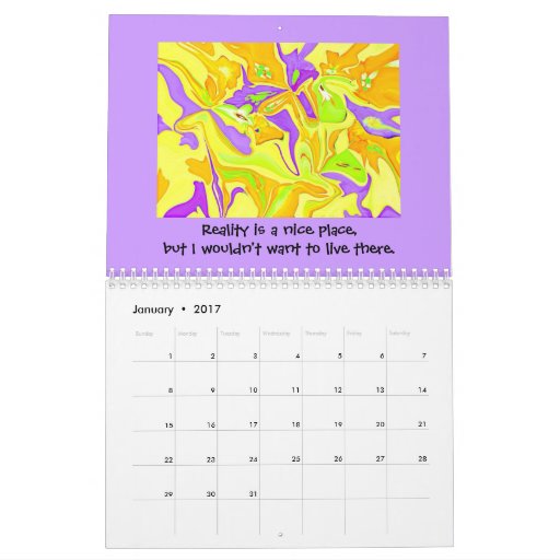 going crazy humor calendar | Zazzle