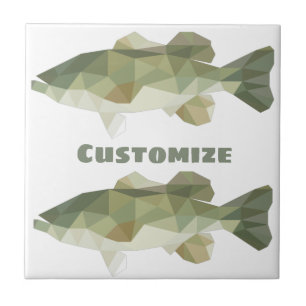 Going fishing Thunder_Cove Ceramic Tile
