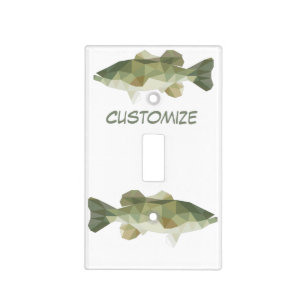 Going fishing Thunder_Cove Light Switch Cover