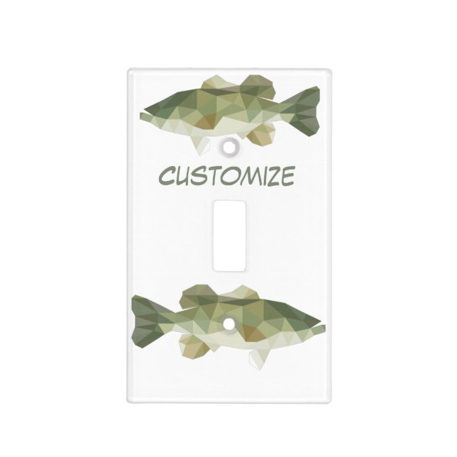 Going fishing Thunder_Cove Light Switch Cover (Front)