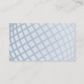 Going Global Elegant Pale Blue Modern Corporate Business Card (Back)