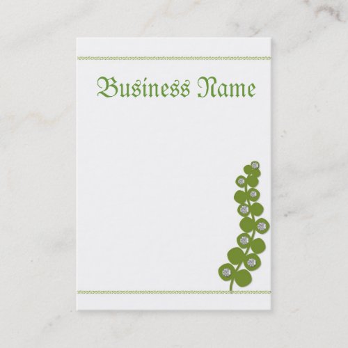 Going Green Business Cards