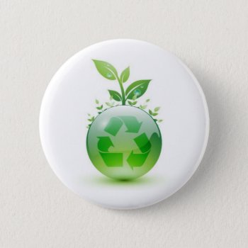 Going Green Button by kitsune07 at Zazzle