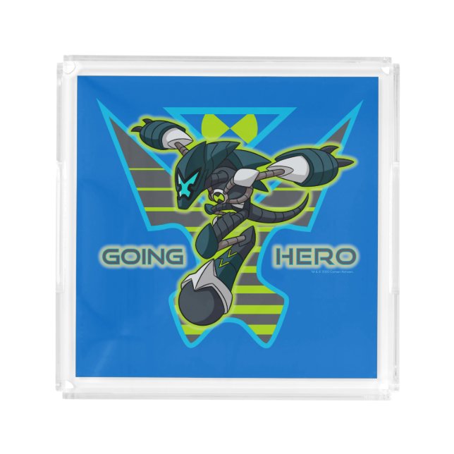 Going Hero - Omni-Kix XLR8 Acrylic Tray (Front)