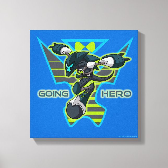 Going Hero - Omni-Kix XLR8 Canvas Print (Front)